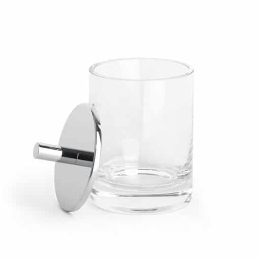 Crystal Glass Container ROUND UP