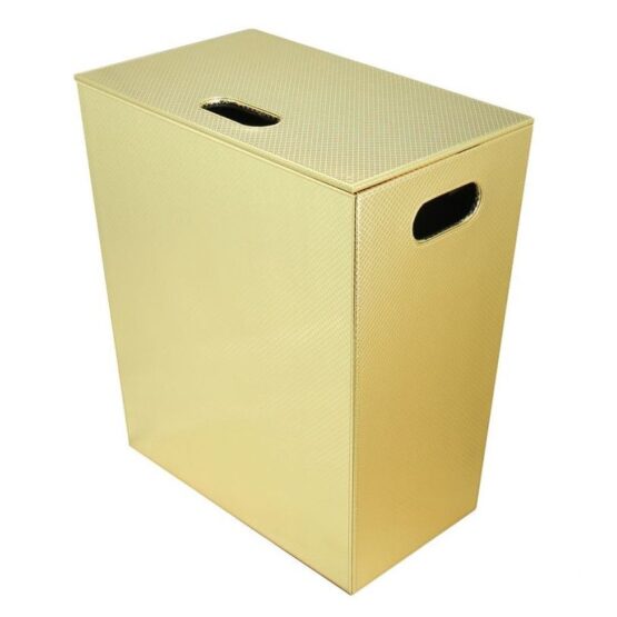 Laundry Basket - in gold