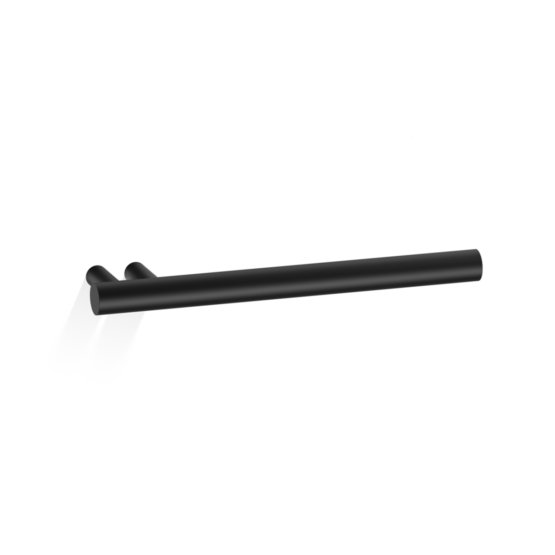 Handtuchstange aus Messing pulverbeschichtet in Schwarz matt von Decor Walther aus der Serie BAR