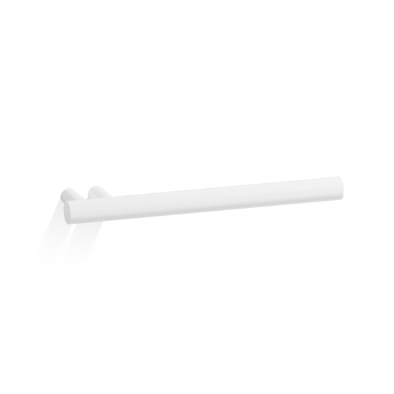 Handtuchstange aus Messing pulverbeschichtet in Weiß matt von Decor Walther aus der Serie BAR