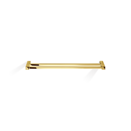 Handtuchstange HTD60 aus Messing vergoldet in Gold von Decor Walther aus der Serie CORNER