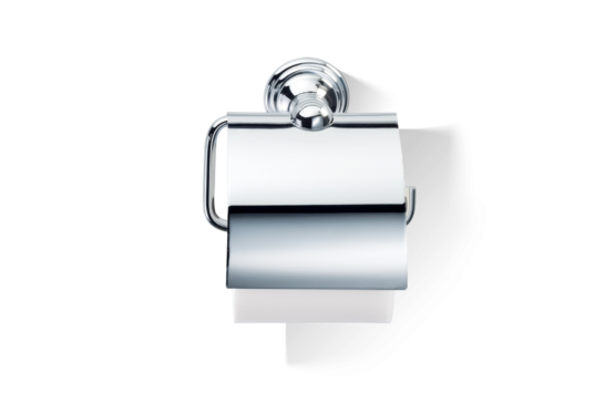 Brass Toilet Roll Holder in Chrome by Decor Walther from the Classic series