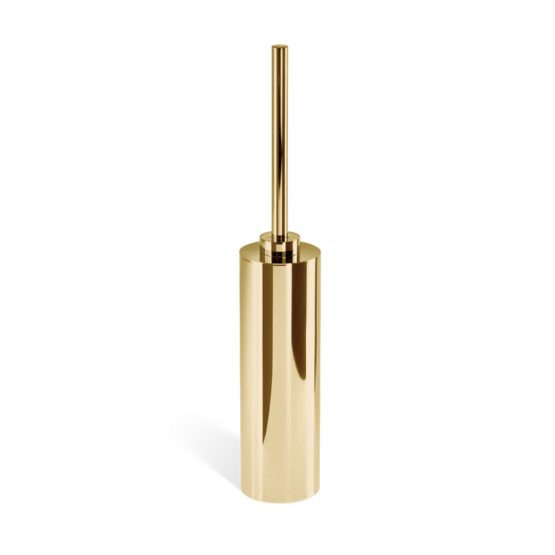 Brass Toilet Brush Holder in Gold by Decor Walther from the Century series