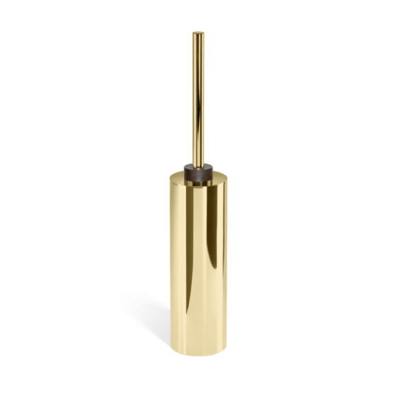 Brass Toilet Brush Holder in Gold and Dark bronze by Decor Walther from the Century series