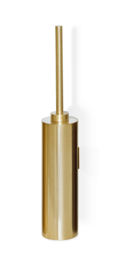 Brass Toilet Brush Holder in Gold matt by Decor Walther from the Century series