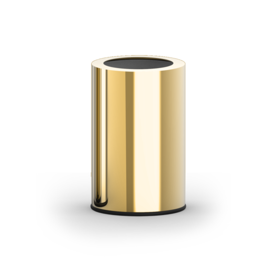 Bathroom Bin made of Brass in Gold by Decor Walther
