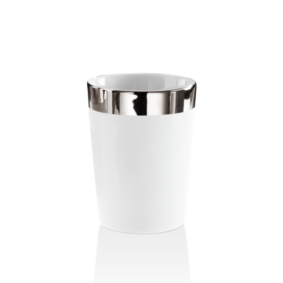 Tumbler made of Porcelain in Platinum by Decor Walther