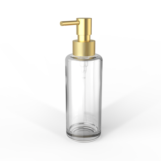 Soap Dispenser made of Brass in Gold matt by Decor Walther