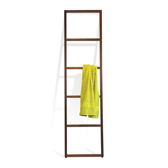 Towel Ladder made of Wood in Dark by Decor Walther